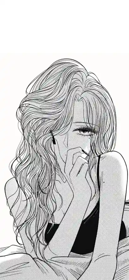 4k动漫壁纸 - 卷发 - 吊带 - 少女「哲风壁纸」