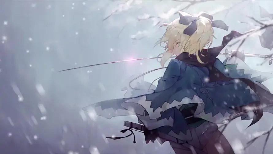 2k剑士壁纸-雪景 - 二次元-Fate「哲风壁纸」