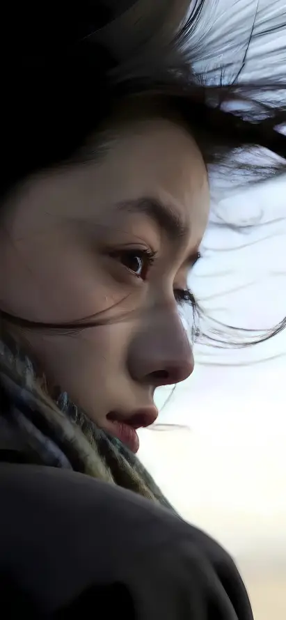 4k围巾壁纸 - 天空 - 大头照 - 孙燕姿「哲风壁纸」