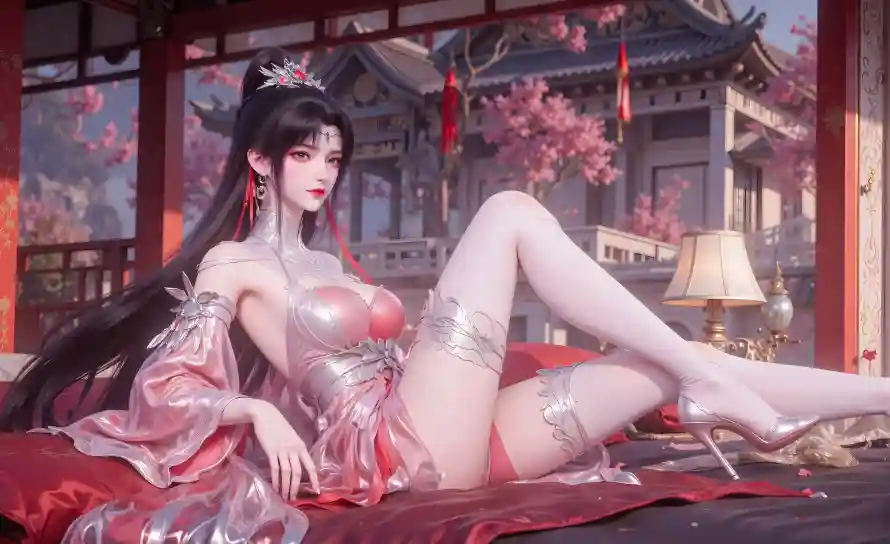 4k仙逆壁纸-古风 - 柳眉-红衣「哲风壁纸」