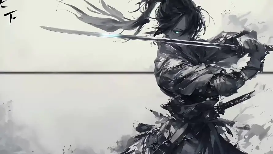 4k刀剑壁纸-剑士 - 古风-武侠「哲风壁纸」