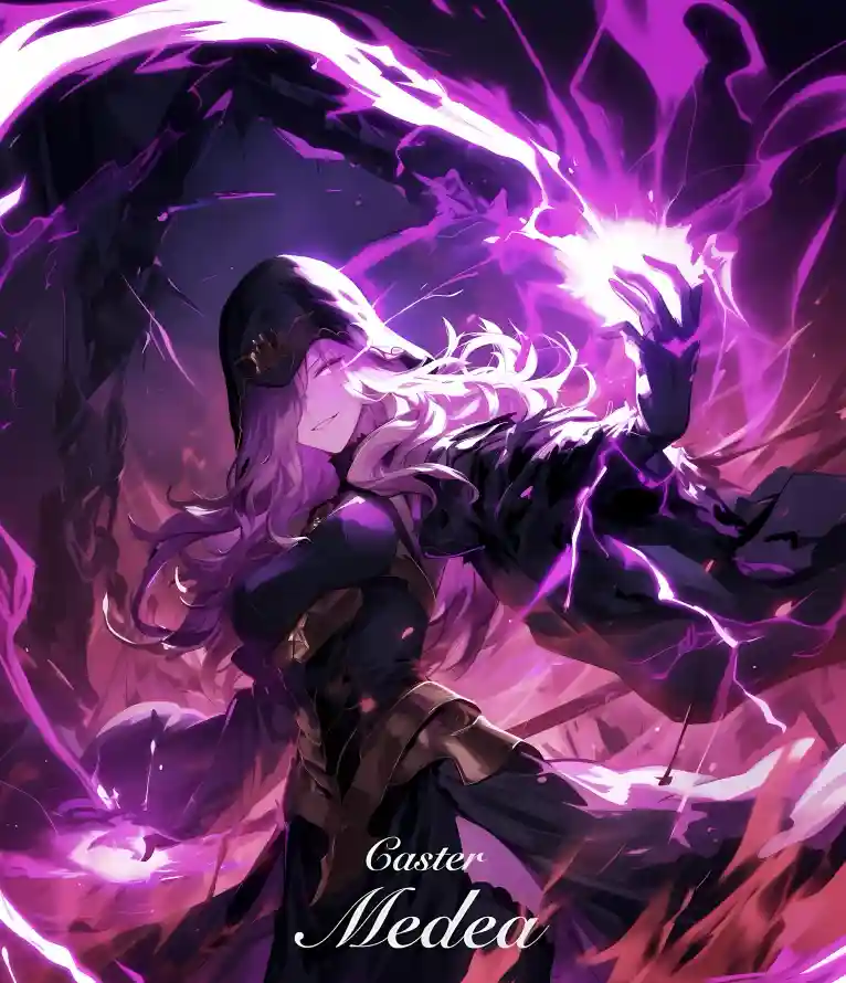 4k长发壁纸 - 魔法 - 美狄亚 - Fate「哲风壁纸」