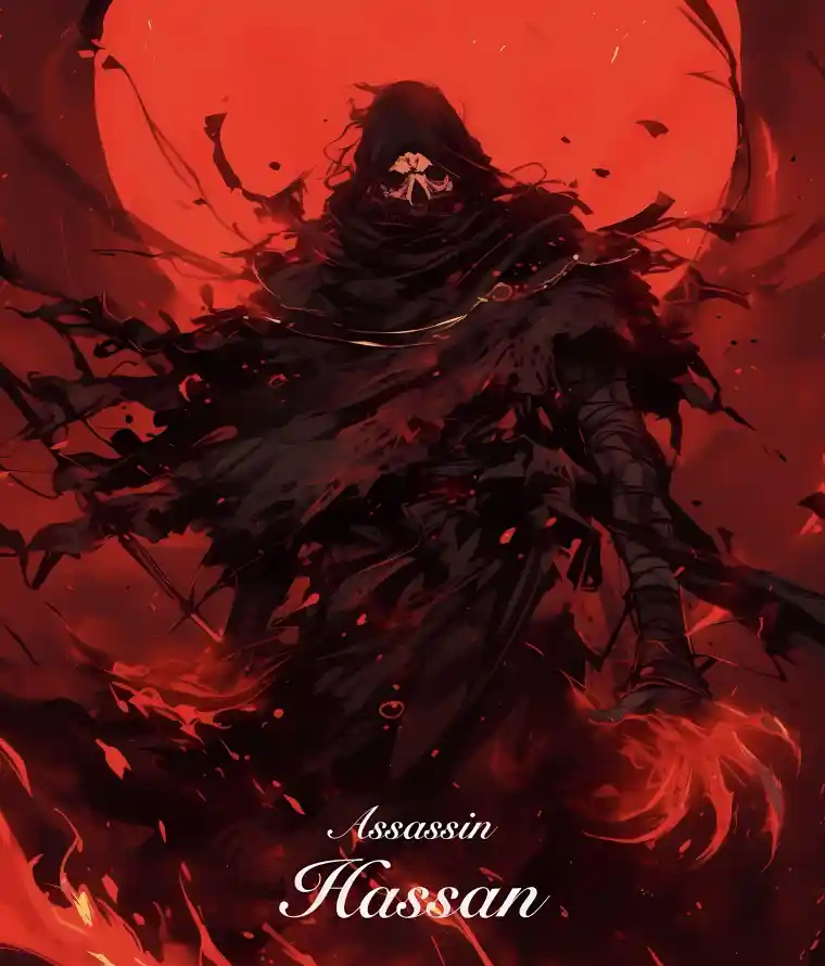4k火焰壁纸 - Fate - 暗黑风格 - 红色背景「哲风壁纸」