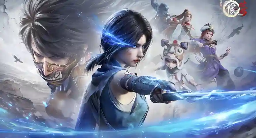 2k战斗壁纸-武侠 - 姬如雪-动漫角色「哲风壁纸」