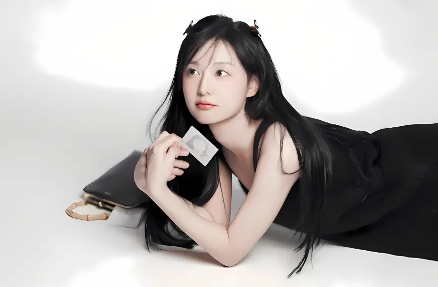 2k吊带壁纸-美女 - 迷人-长发「哲风壁纸」