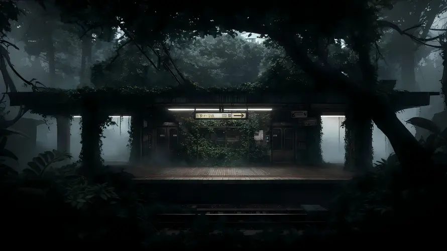 4k傍晚壁纸-树林 - 森林-车站「哲风壁纸」 4k傍晚壁纸-树林 - 森林-车站「哲风壁纸」