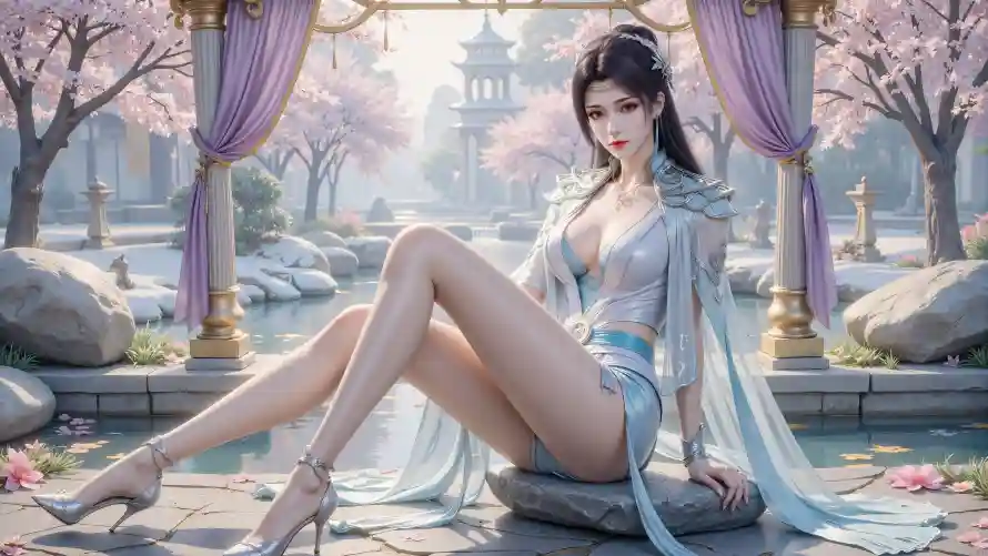 3k云韵壁纸-古风 - 美女-斗破苍穹「哲风壁纸」