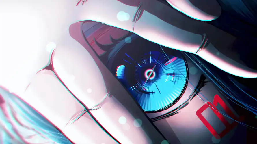 4k蓝发壁纸-蓝瞳 - 二次元-初音未来「哲风壁纸」