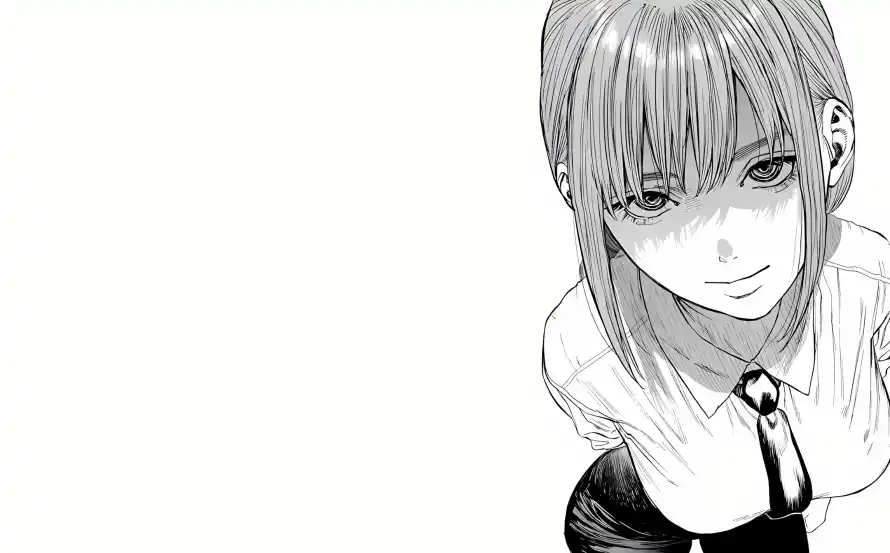 2k漫画壁纸-衬衫 - 领带-黑白「哲风壁纸」