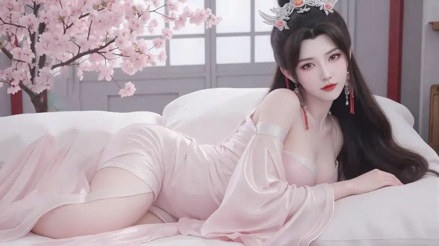 3k仙逆壁纸-古风 - 柳眉-樱花「哲风壁纸」