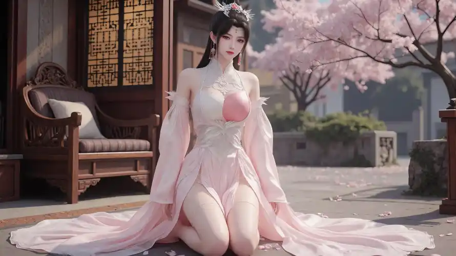 3k仙逆壁纸-古风 - 柳眉-樱花「哲风壁纸」