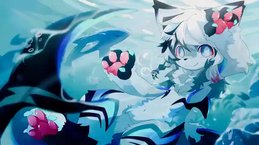 4k兽人壁纸-萌 - 动漫-可爱「哲风壁纸」