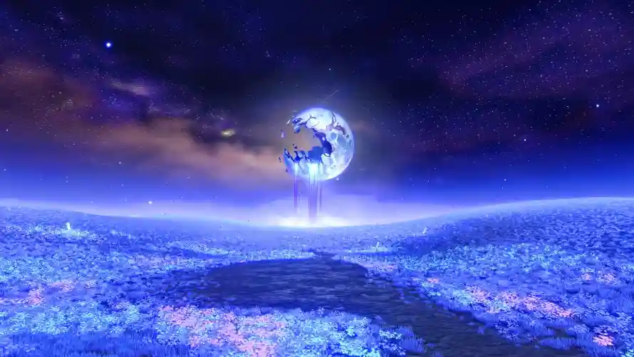 4k偏蓝壁纸-星云 - 星空-梦幻「哲风壁纸」