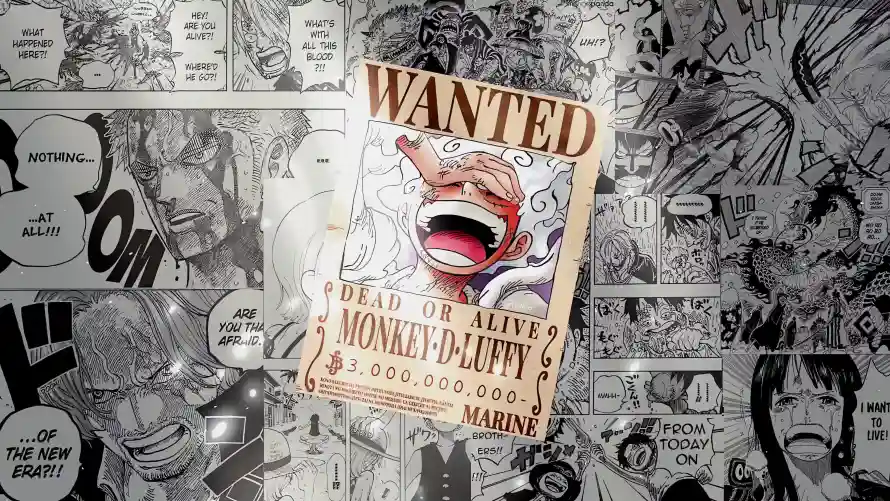4k报纸壁纸-路飞 - 海贼王-漫画墙「哲风壁纸」