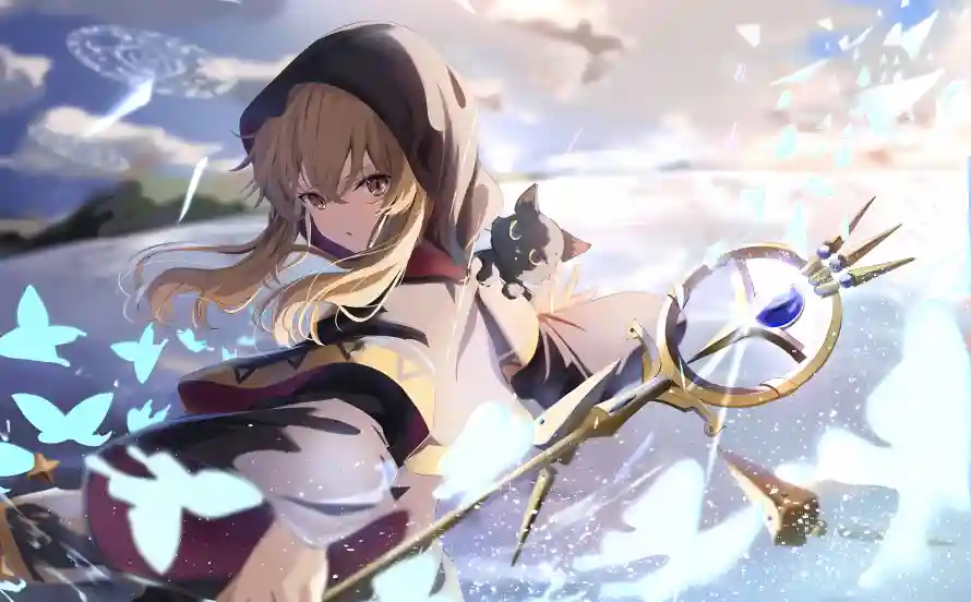 4k法杖壁纸 - 蝴蝶 - 魔法 - 莫妮卡「哲风壁纸」 4k法杖壁纸 - 蝴蝶 - 魔法 - 莫妮卡「哲风壁纸」
