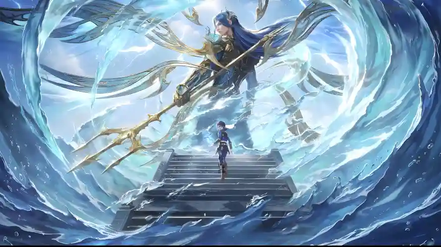 2k唐三壁纸-海浪 - 海神-阶梯「哲风壁纸」 2k唐三壁纸-海浪 - 海神-阶梯「哲风壁纸」