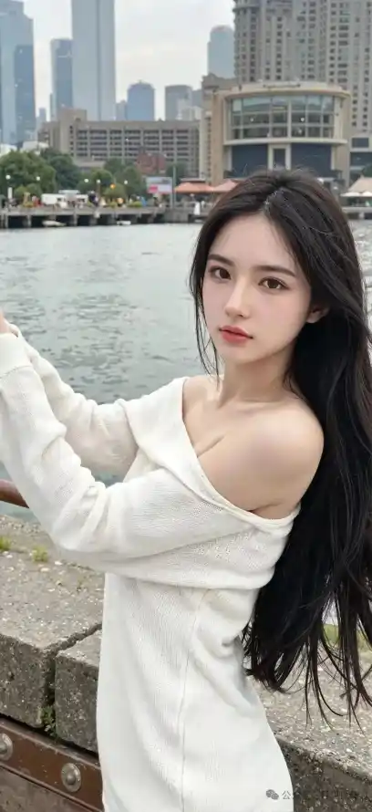 4k长发壁纸 - 城市水景 - 手机壁纸 - 手机美女「哲风壁纸」