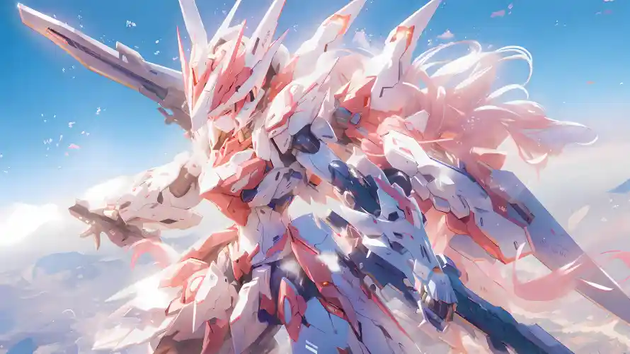 4k动漫壁纸-少女 - 机甲-科幻「哲风壁纸」