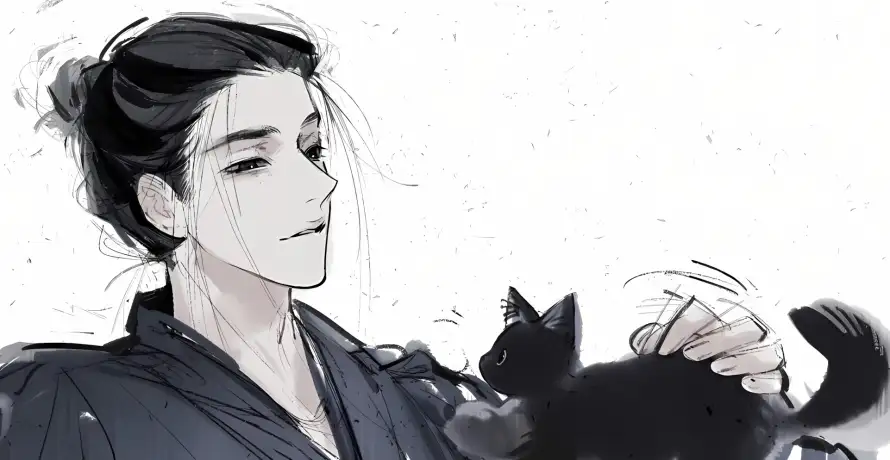 2k小猫壁纸-手绘 - 王也-一人之下「哲风壁纸」