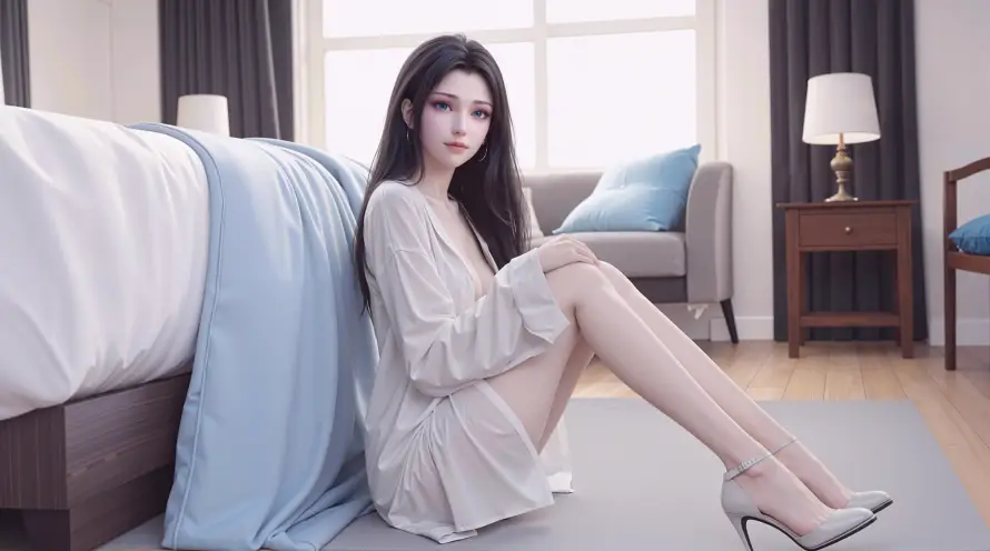 8k云韵壁纸-卧室 - 居家-美女「哲风壁纸」