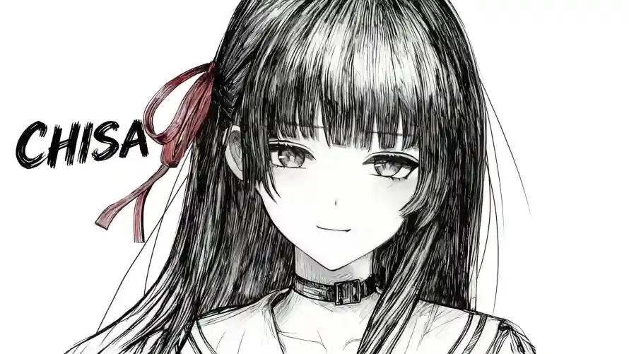 4k千咲壁纸-线稿 - 鸣潮-动漫女孩「哲风壁纸」