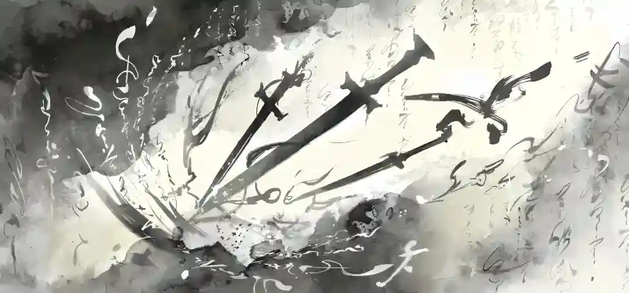 2k兵器壁纸-剑 - 写意-古风「哲风壁纸」
