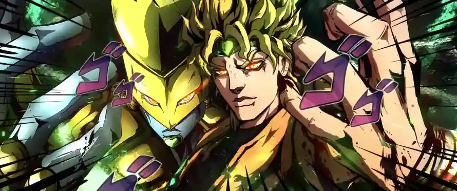 4k迪奥壁纸-JOJO - 动漫角色-金色头发「哲风壁纸」