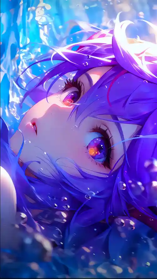 4k梦幻壁纸 - 气泡 - 水下 - 海水「哲风壁纸」