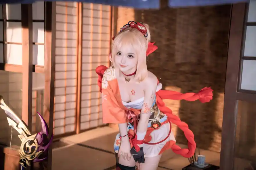 11k原神壁纸-宵宫 - 服饰-武器「哲风壁纸」