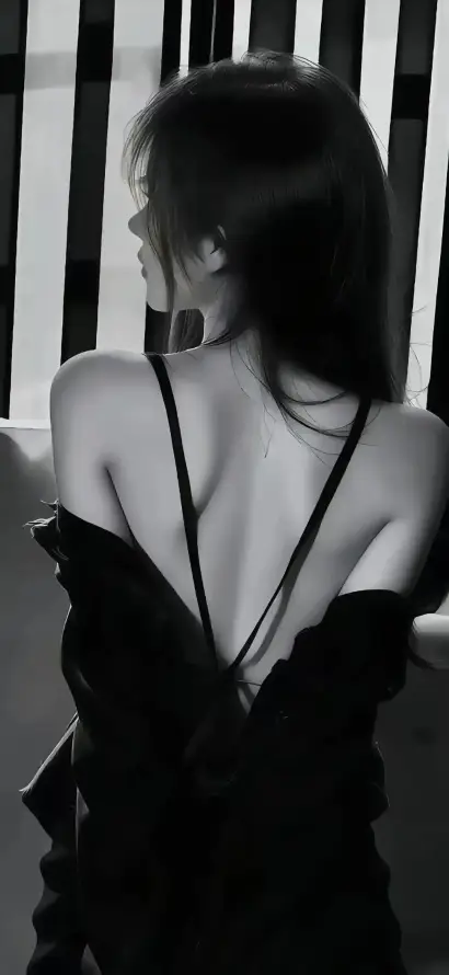 4k性感壁纸 - 美女 - 背影 - 露背「哲风壁纸」