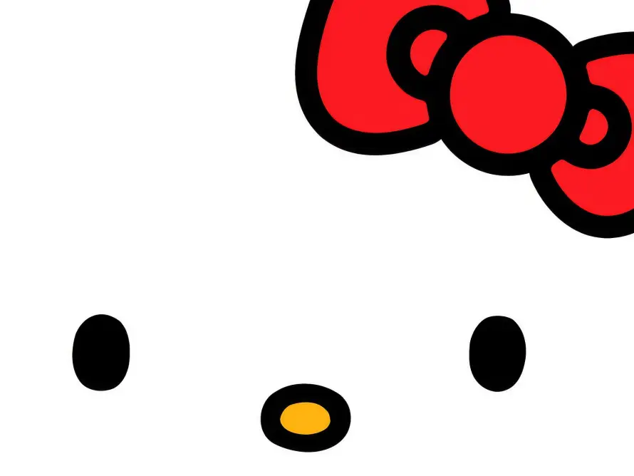 2k卡通壁纸-可爱 - 简约-Kitty「哲风壁纸」