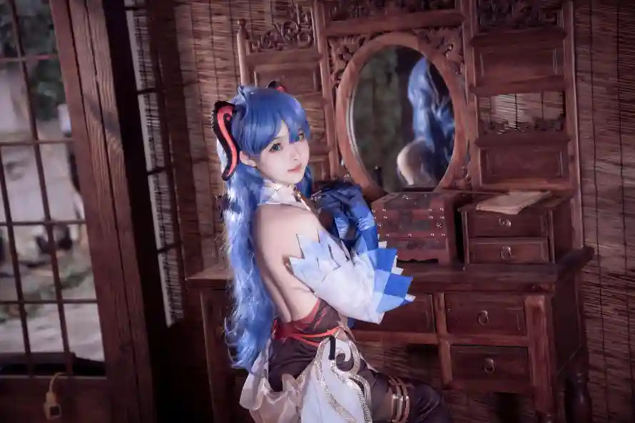 11k原神壁纸-古风 - 甘雨-cos「哲风壁纸」