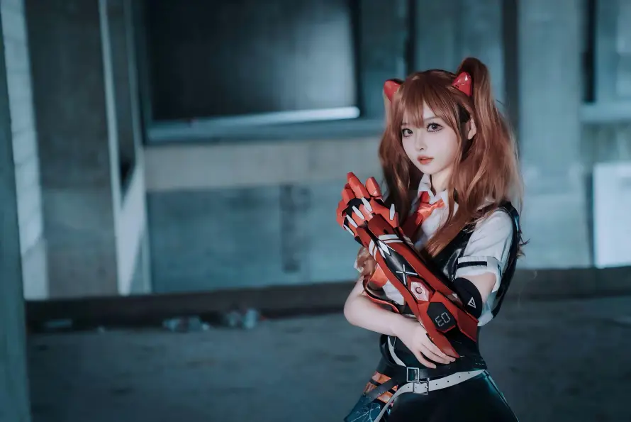11k武器壁纸-猫耳 - cos-双马尾「哲风壁纸」
