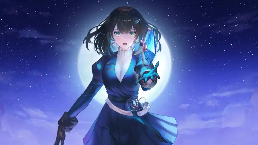 4k夜空壁纸-星空 - 月亮-武器「哲风壁纸」