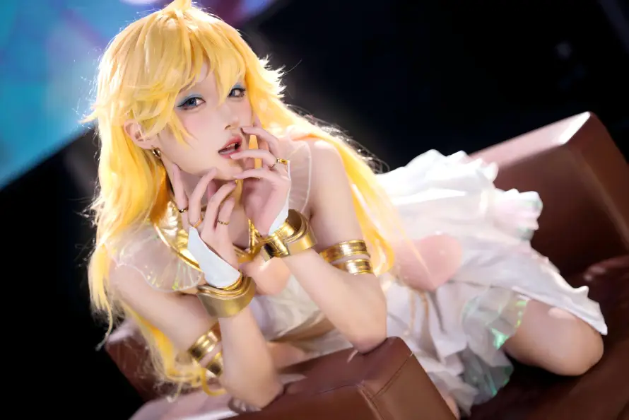 8k天使壁纸-cos - 美少女-白色裙装「哲风壁纸」