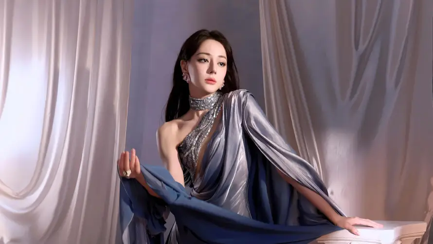 8k优雅壁纸-大气 - 礼服-纱帘背景「哲风壁纸」
