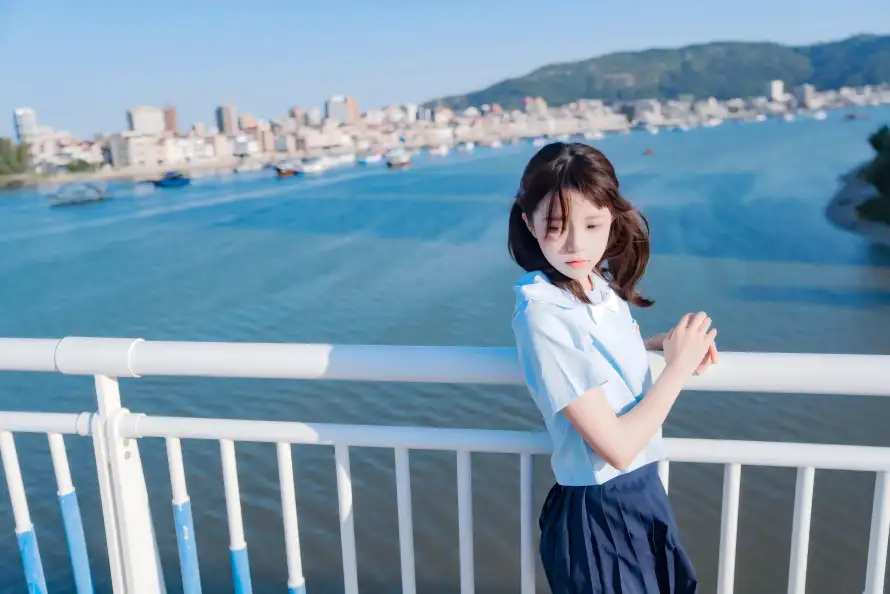 8k河流壁纸-桥 - 清新-美女「哲风壁纸」
