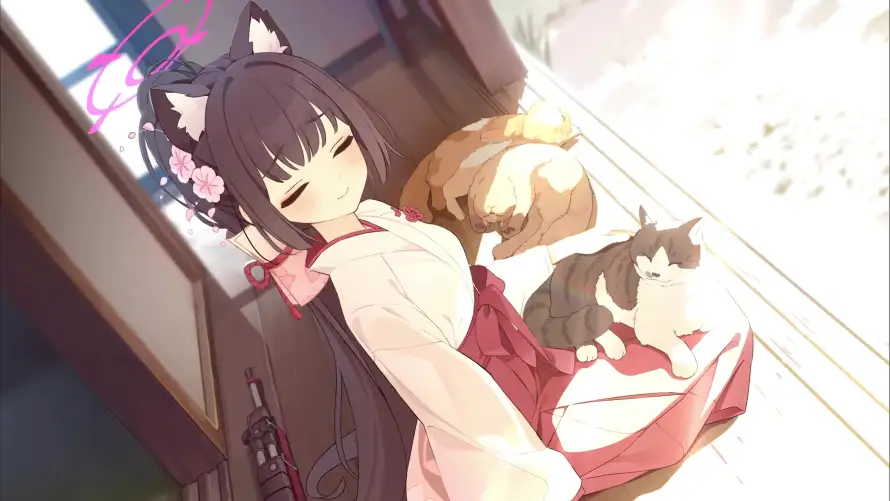 4k三笠壁纸-兽耳 - 动漫-和服「哲风壁纸」