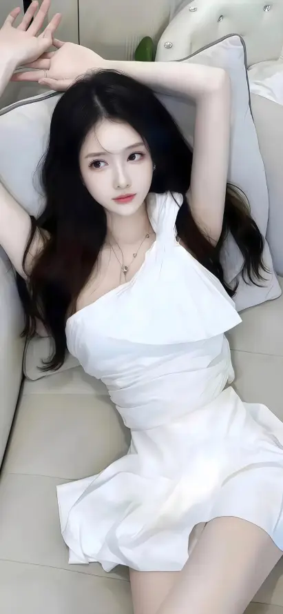 4k沙发壁纸 - 美女 - 躺卧 - Ios「哲风壁纸」