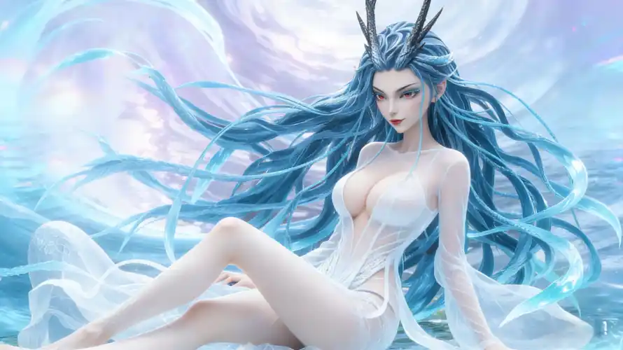 3k仙侠壁纸-动漫 - 坐姿-奇幻「哲风壁纸」