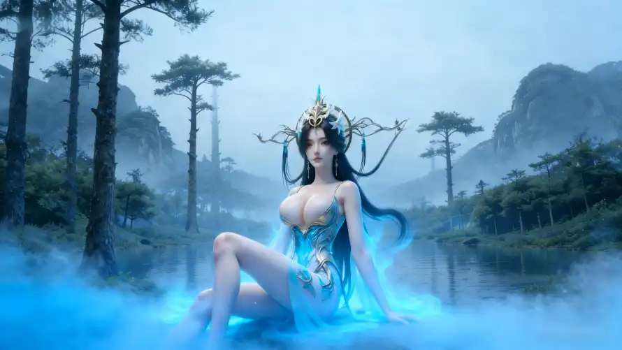 4k云雾壁纸-仙气 - 古风-国漫「哲风壁纸」