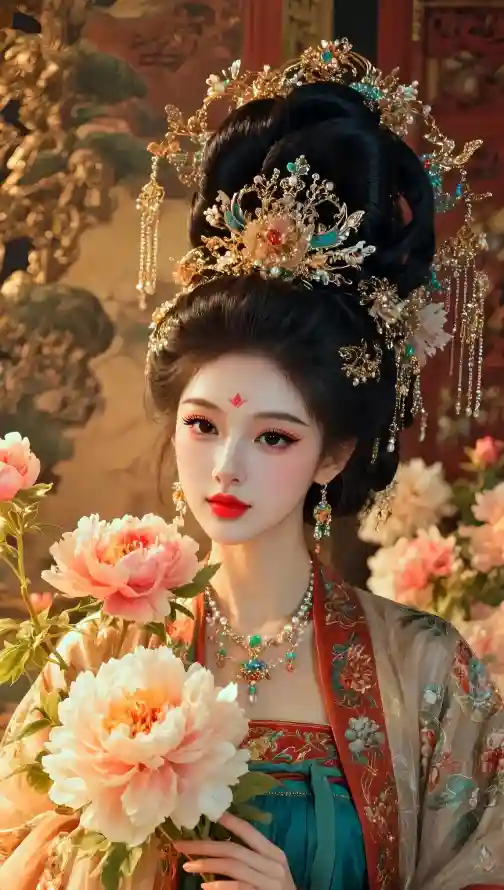 4k人物壁纸 - 典雅 - 发簪 - 古装「哲风壁纸」