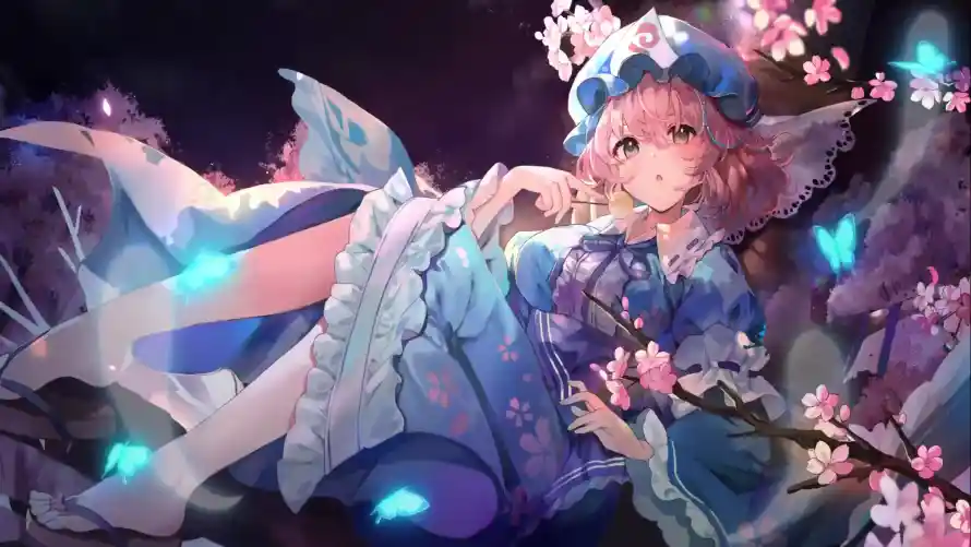 4k和服壁纸-和风 - 樱花-二次元「哲风壁纸」