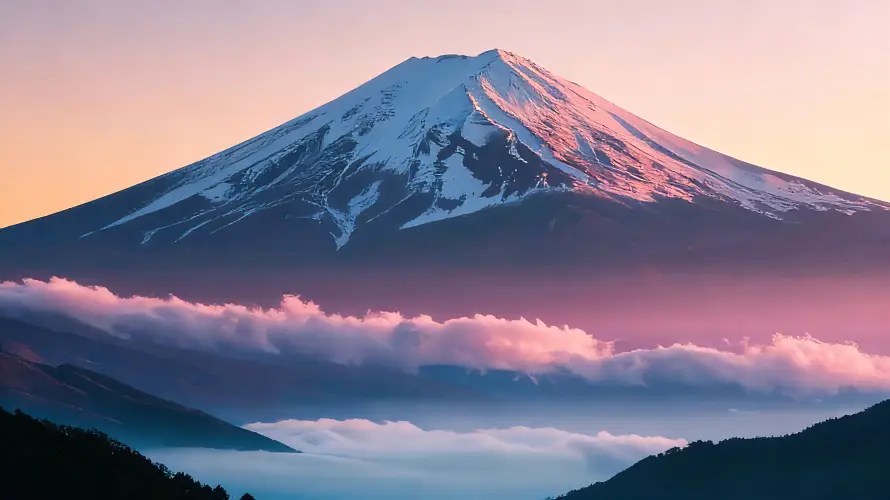 3k云朵壁纸-云海 - 天空-山峰「哲风壁纸」