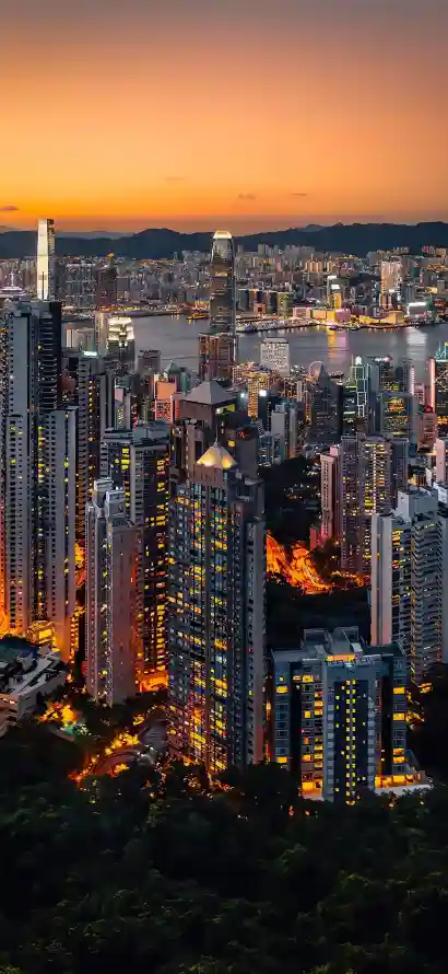 4k城市壁纸 - 壁纸 - 夜景 - 灯光「哲风壁纸」