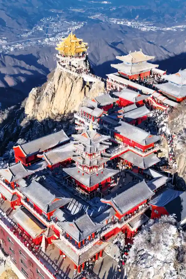 4k冬季壁纸 - 山脉 - 景点 - 洛阳「哲风壁纸」