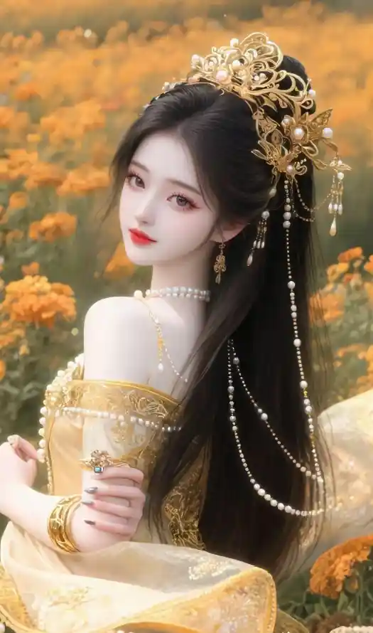 4k古装壁纸 - 古风 - 红唇 - 美女「哲风壁纸」