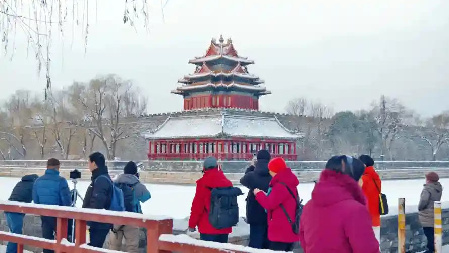 2k京城壁纸-冬季 - 冰面-北京「哲风壁纸」