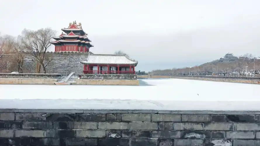 2k冬季壁纸-冰封 - 北京-古都「哲风壁纸」