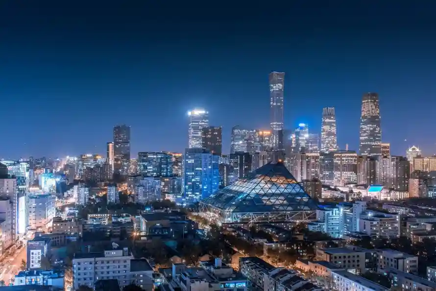 2k北京壁纸-城市 - 夜晚-夜景「哲风壁纸」